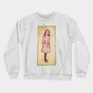 alice in wonderland sketch Crewneck Sweatshirt